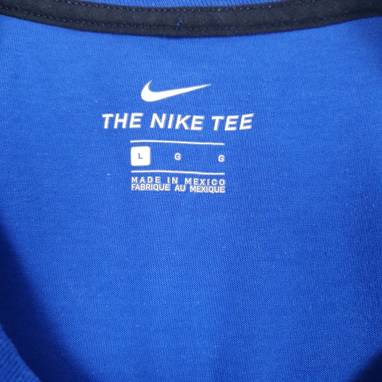 Mens Blue Nike Giannis Antetokounmpo Freak  T Shirt