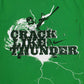 Mens Green Nike  Full Zip T Shirt