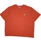 Mens Orange Carhartt  Short Sleeve T Shirt