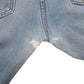 Mens Blue Levis Distressed  Jeans