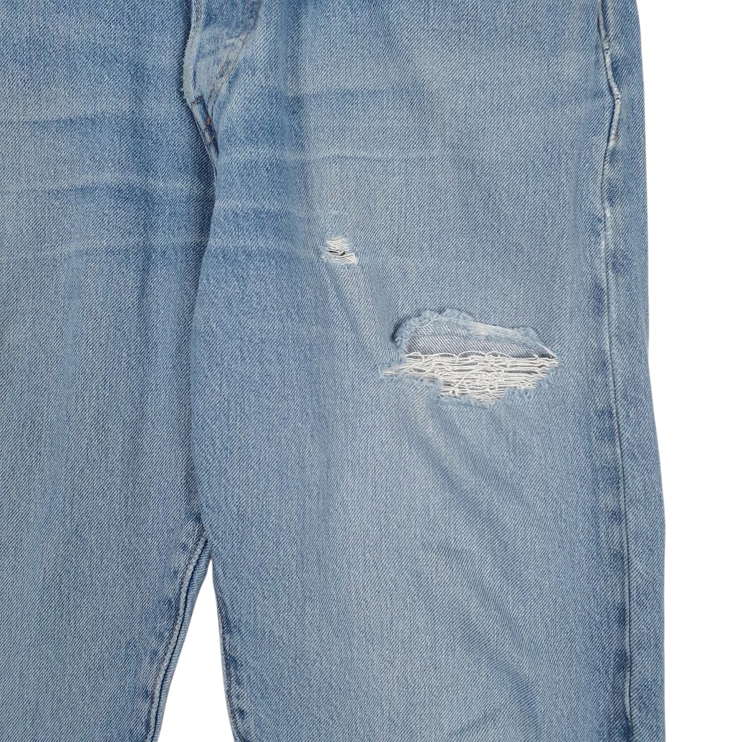 Mens Blue Levis Distressed  Jeans