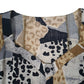 Womens Beige Unbranded Leopard Print Puff Sleeve  Dress
