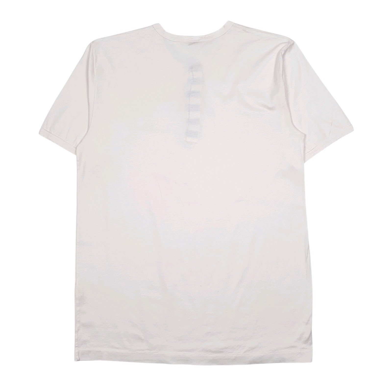 Mens White Fila Henley  T Shirt