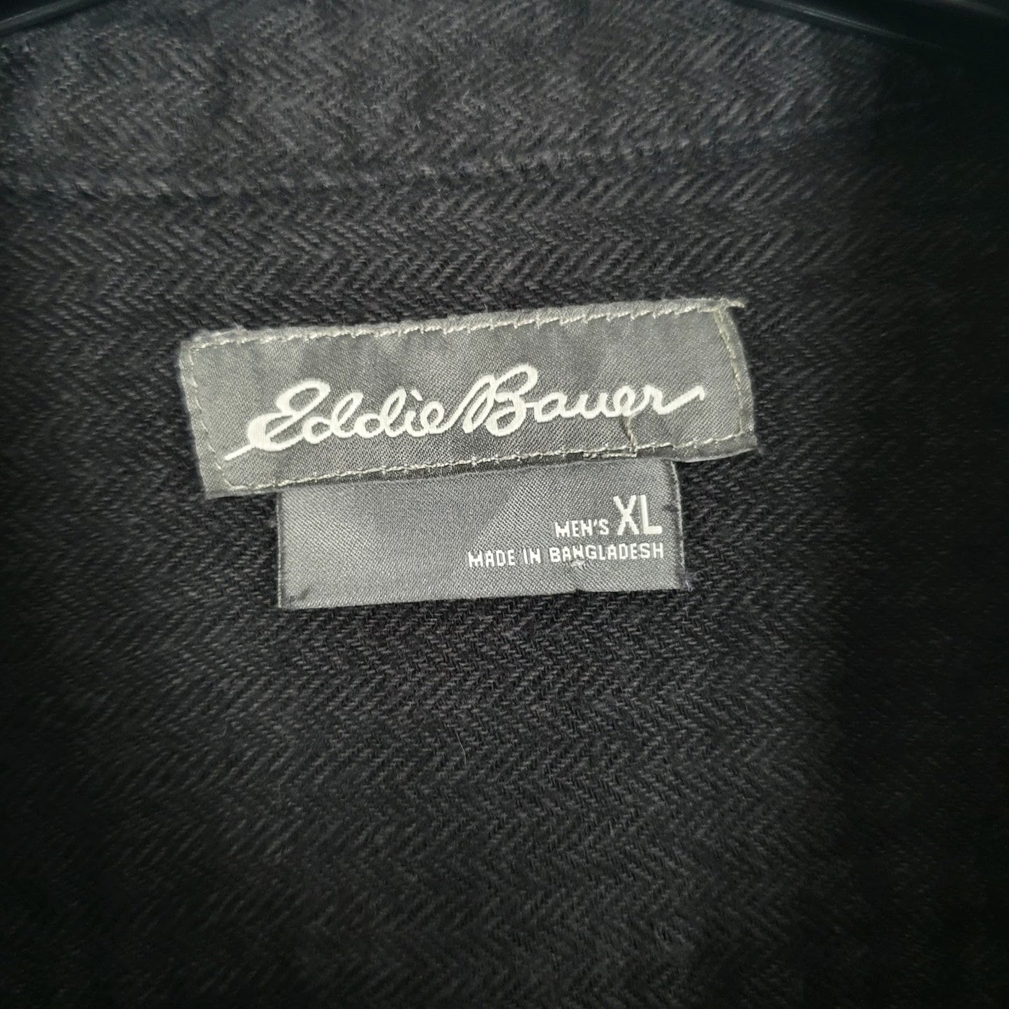 Mens Black Eddie Bauer   Shirt
