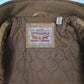 Mens Brown Levis Chore Bomber  Coat