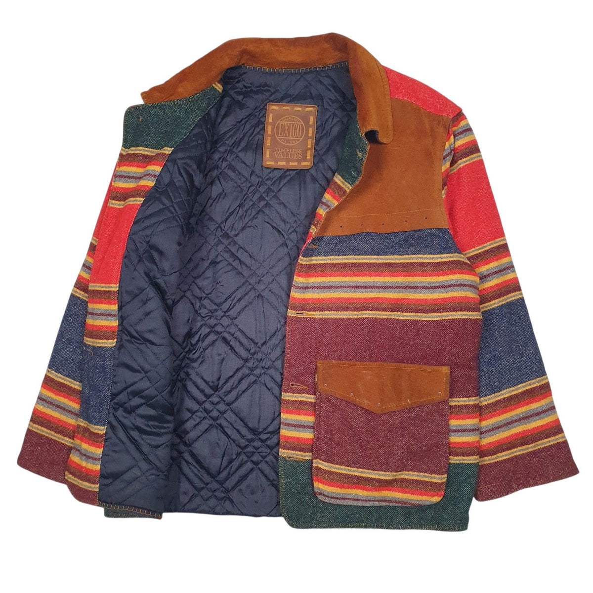 Mens Brown Exigo Vintage  Coat
