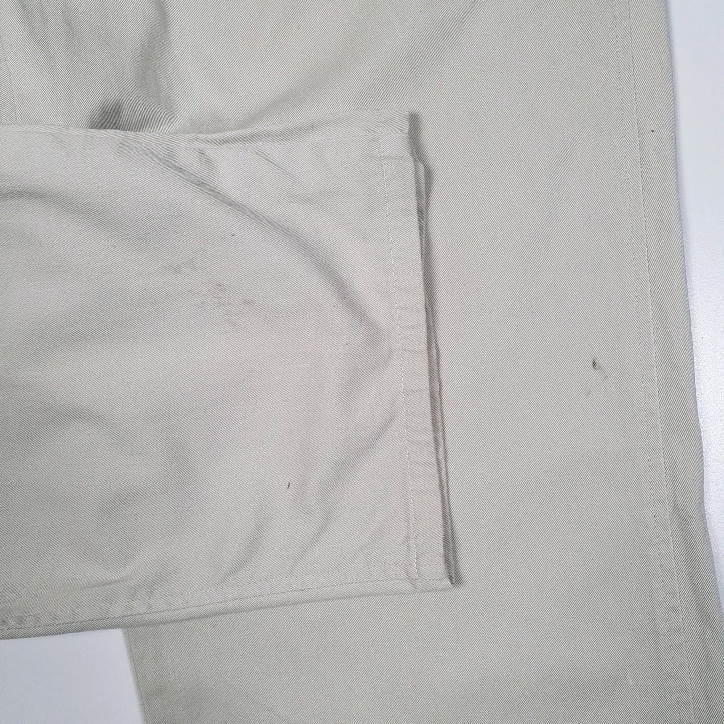 Mens Grey Polo Ralph Lauren Vintage 1980s Made In USA Double Pleated Golf  Trousers