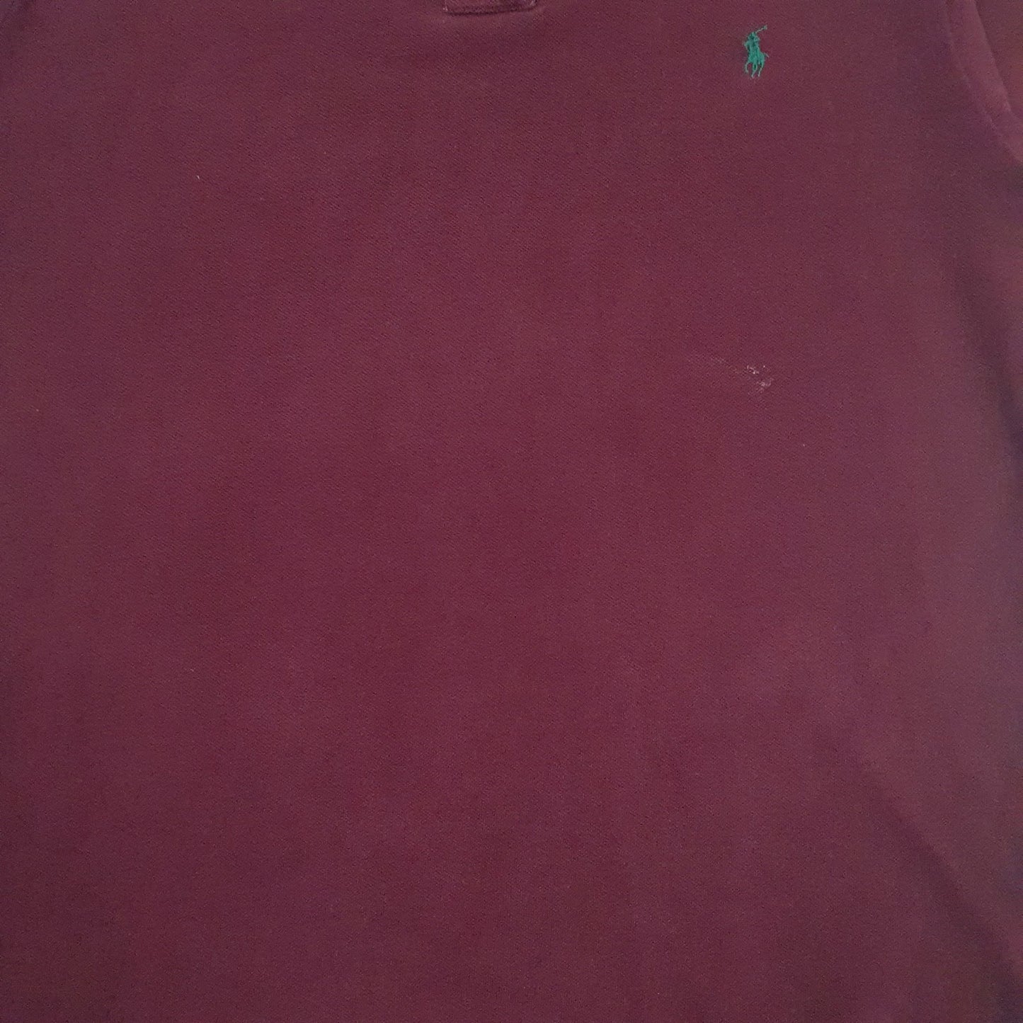 Mens Burgundy Polo Ralph Lauren   T Shirt