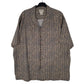Mens Grey L.L.Bean Aztec Short Sleeve Shirt