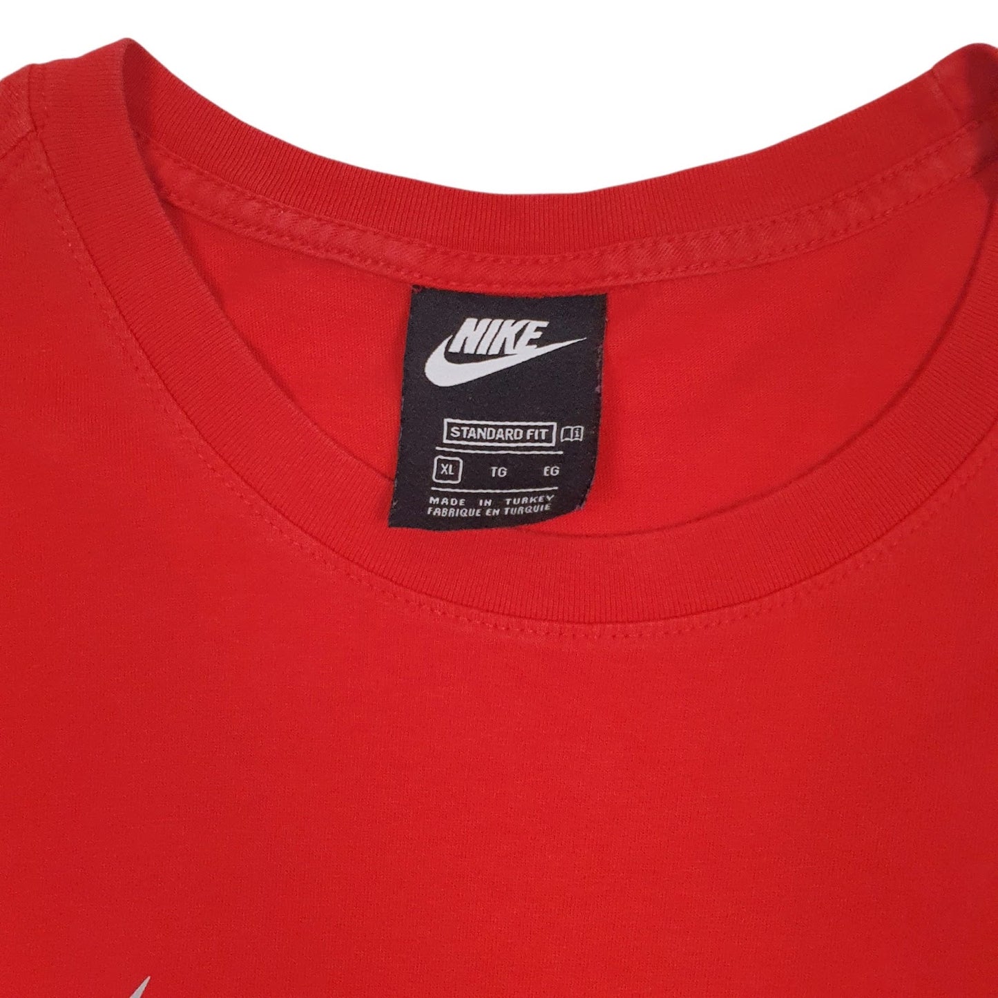 Mens Red Nike   T Shirt