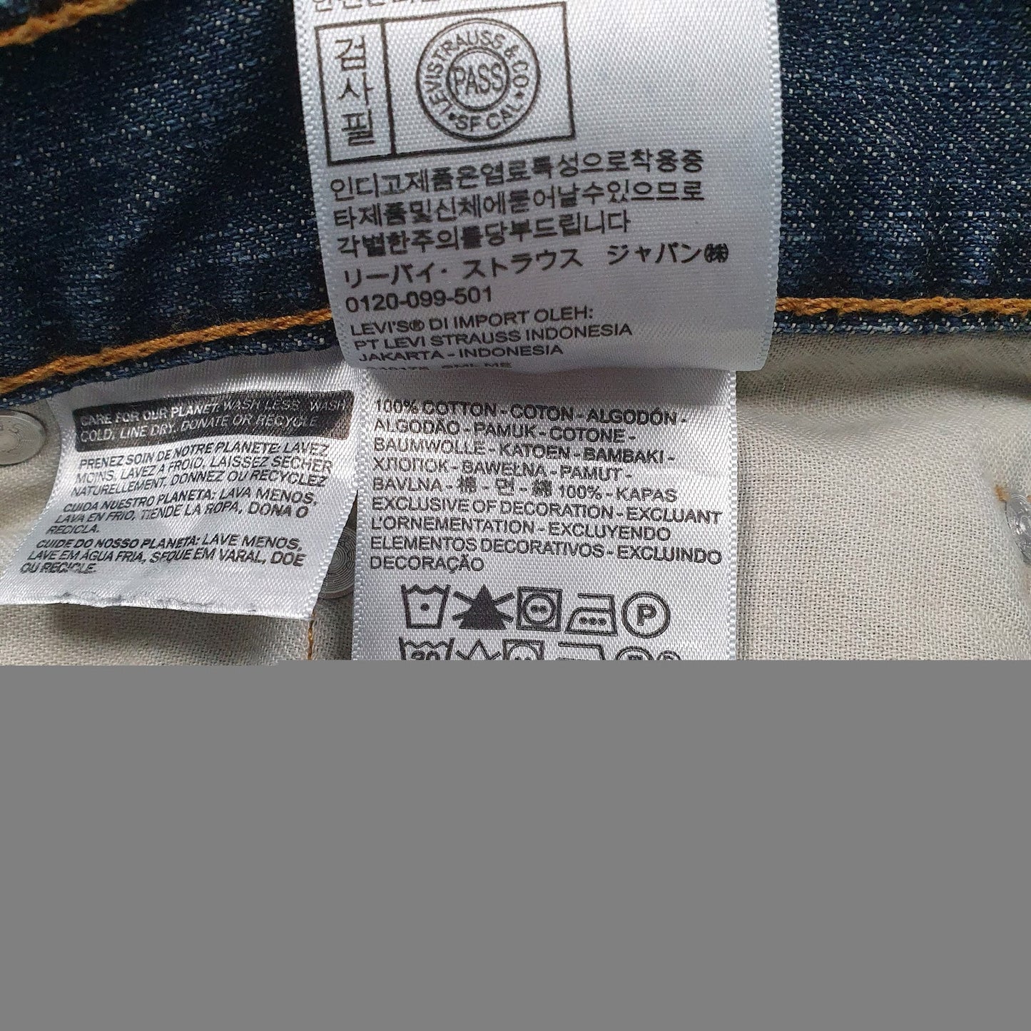 Mens Blue Levis   Jeans