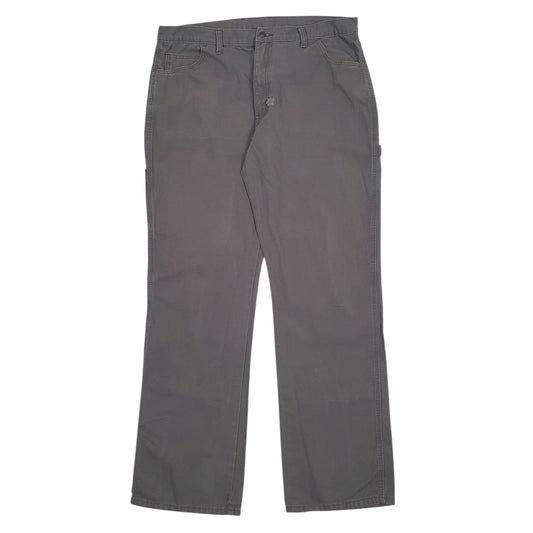 Mens Grey Dickies Workwear Carpenter JeansW38 L34