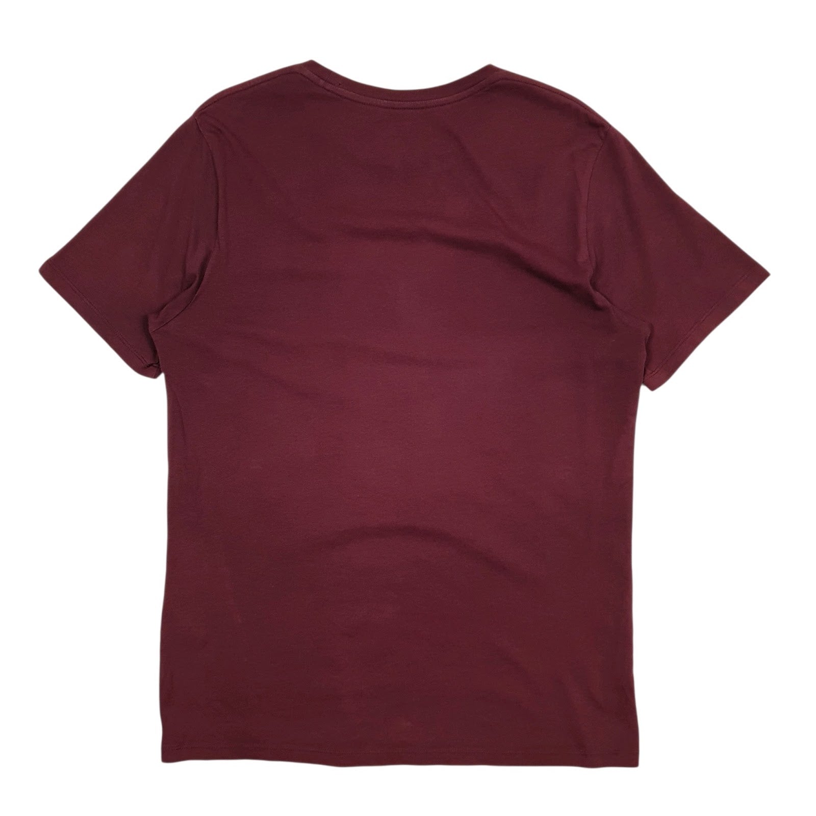 Mens Burgundy Levis   T Shirt