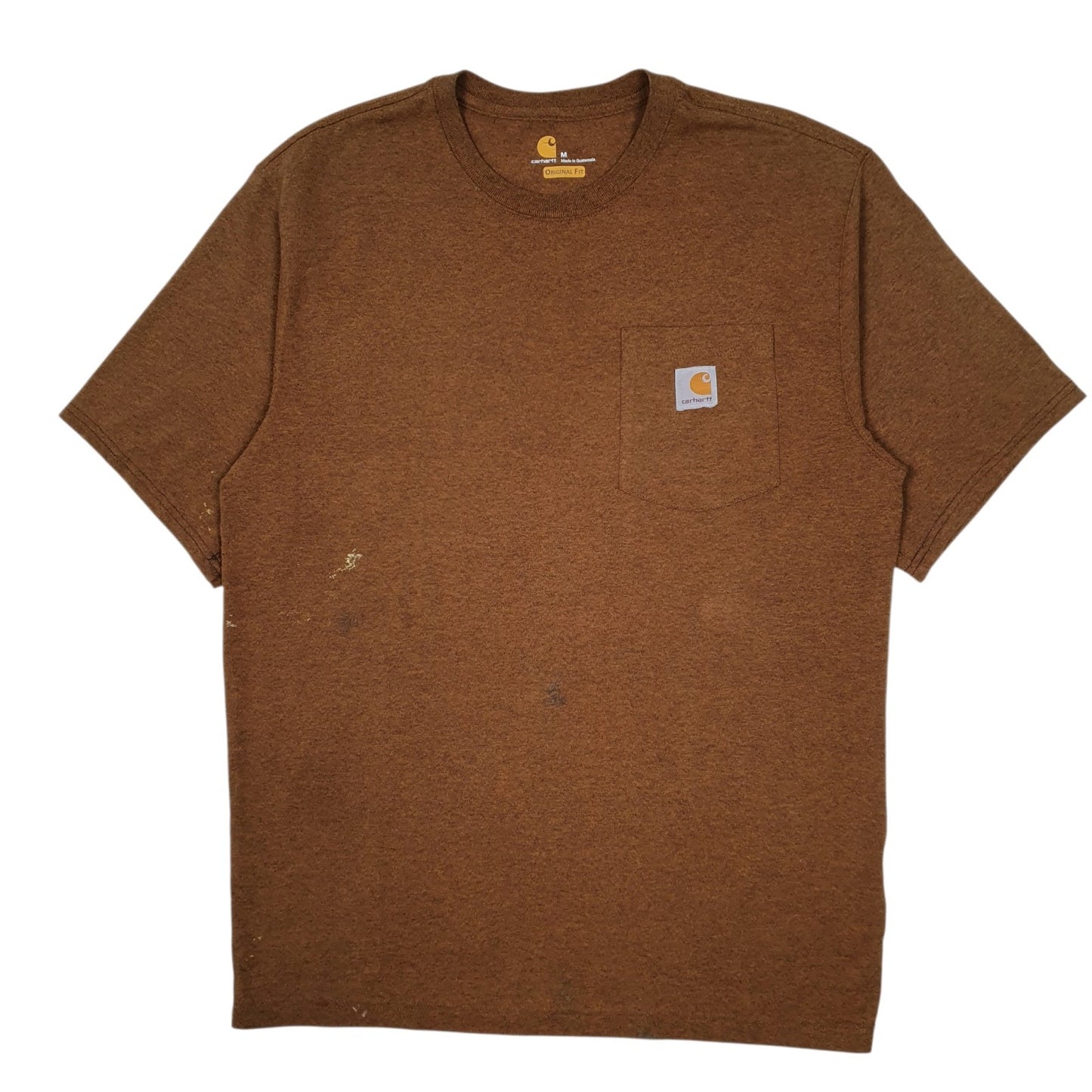 Mens Brown Carhartt  Short Sleeve T Shirt