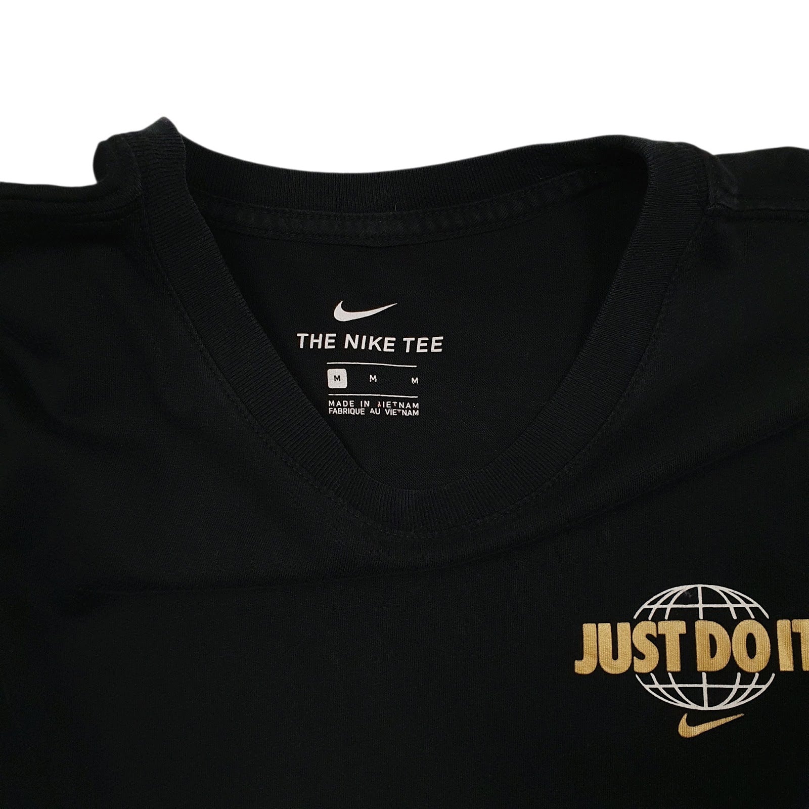 Mens Black Nike   T Shirt