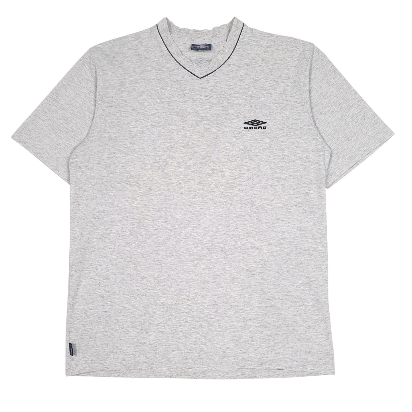 Mens Grey Umbro  Short Sleeve T Shirt