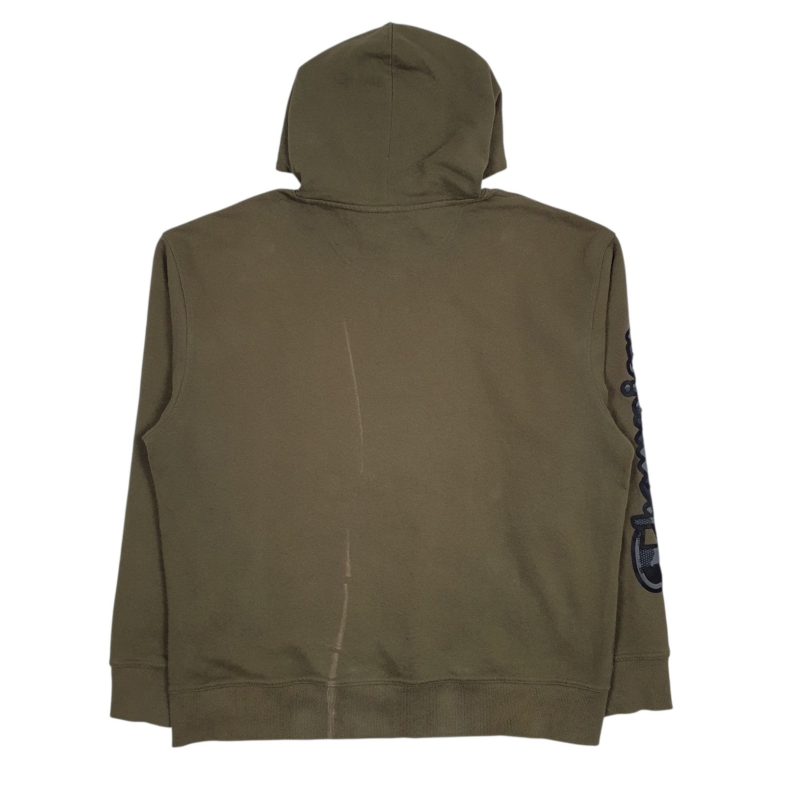 Mens Green Champion  Hoodie Jumper