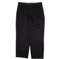 Mens Black Polo Ralph Lauren Double Pleated Vintage 90s Chino Trousers