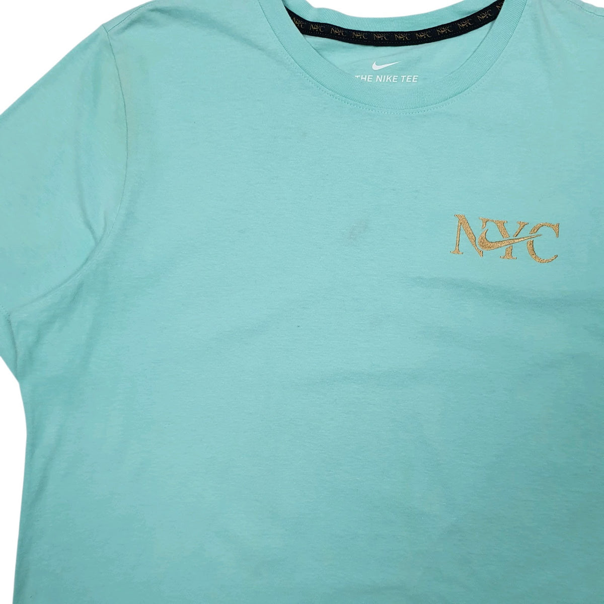 Mens Blue Nike NYC  T Shirt