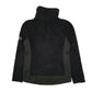 Womens Black The North Face Fluffy Full Zip Jumper