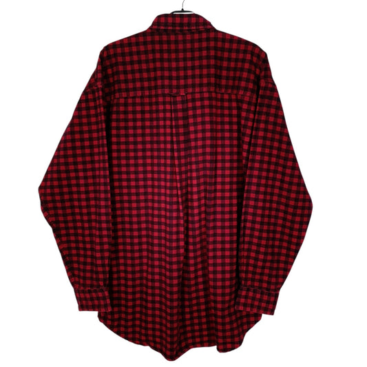Mens Red Ralph Lauren Vintage 90s Thick Canvas  Shirt