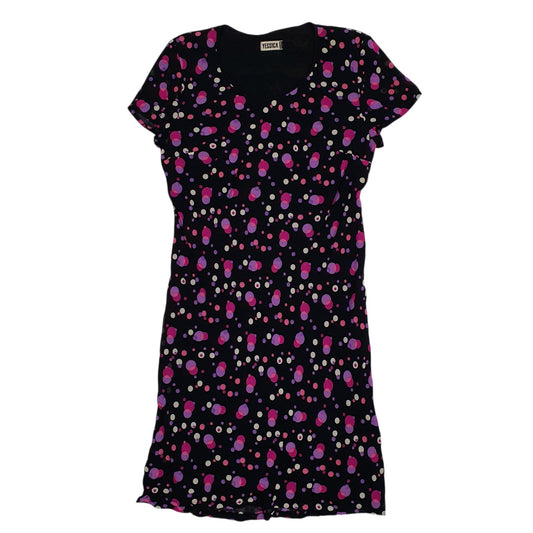 Womens Black Yessica  Short Sleeve Dress