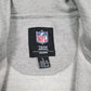 Womens Grey NFL Super Bowl Patriots Vs Seahawks Full Zip Jumper