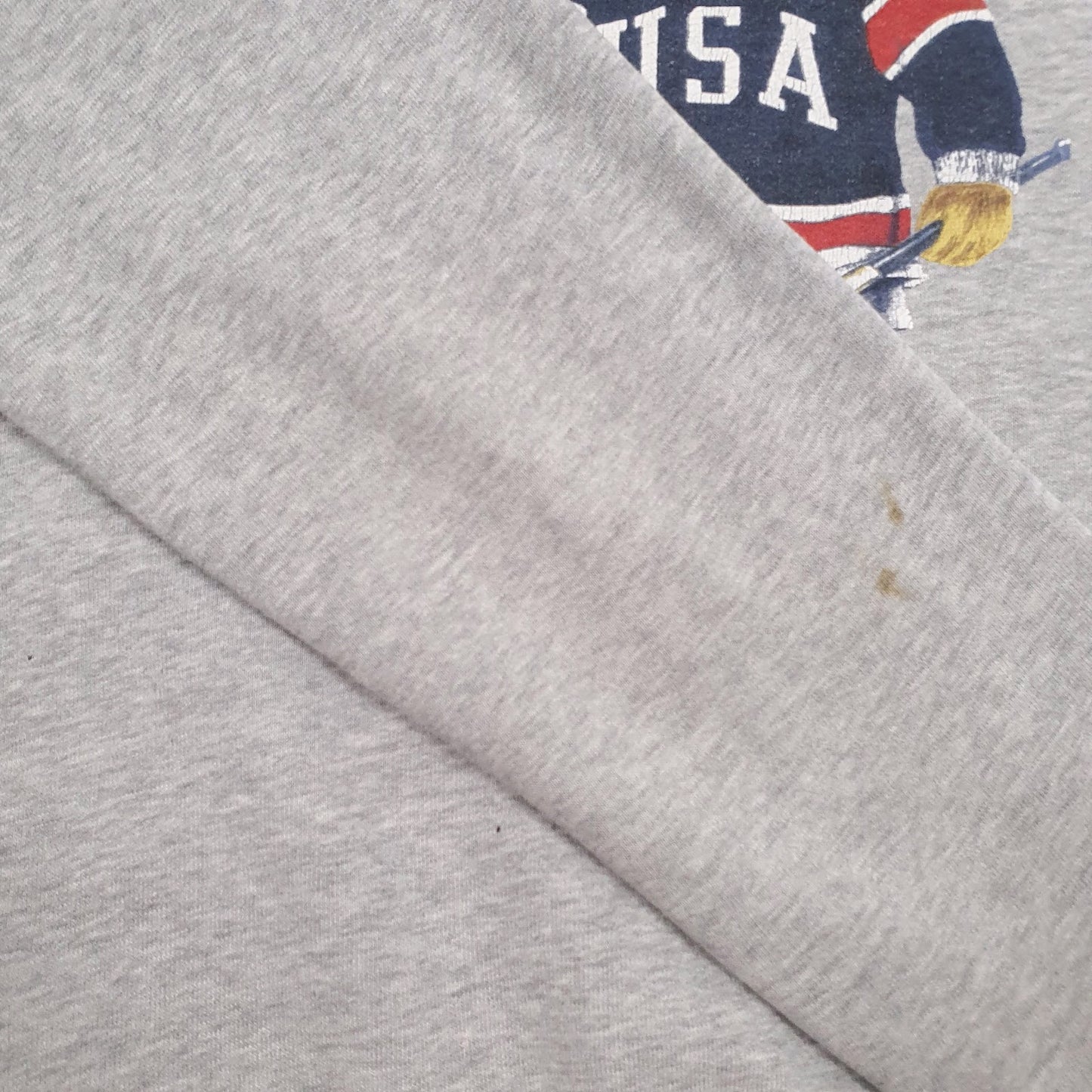 Mens Grey Polo Ralph Lauren Polo Bear Hoodie Jumper