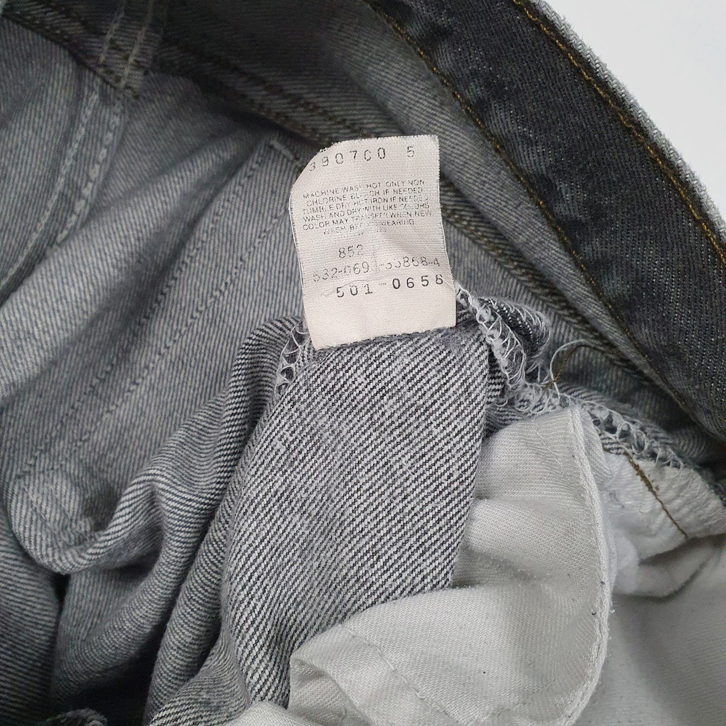 Mens Grey Levis Vintage 90s Made In USA  Jeans