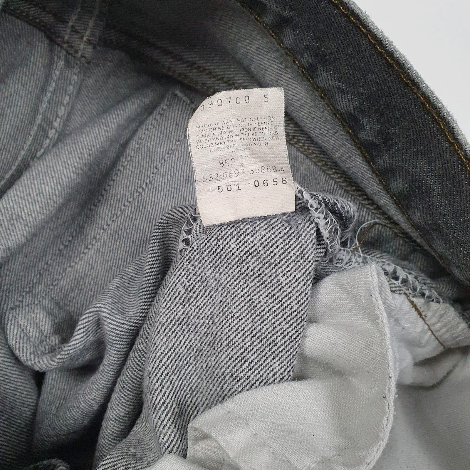 Mens Grey Levis Vintage 90s Made In USA  Jeans