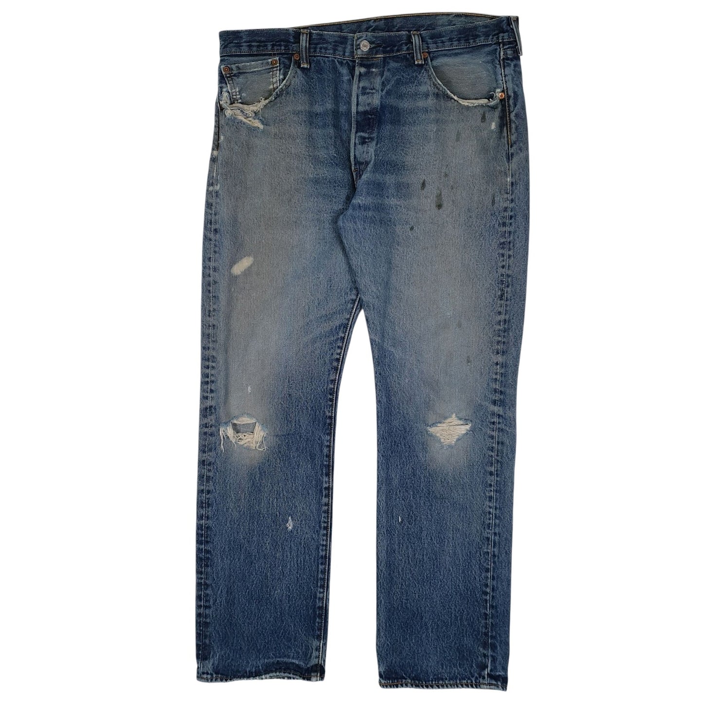 Mens Blue Levis  501 JeansW38 L32