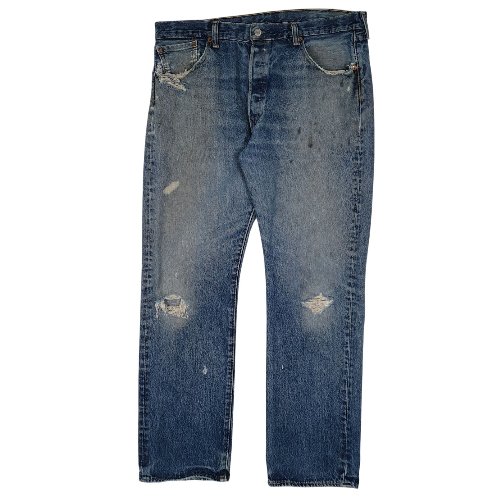 Mens Blue Levis  501 JeansW38 L32