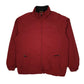 Mens Red Timberland Windbreaker Hoodie Coat