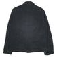 Mens Black Levis Sherpa Lined Military  Coat
