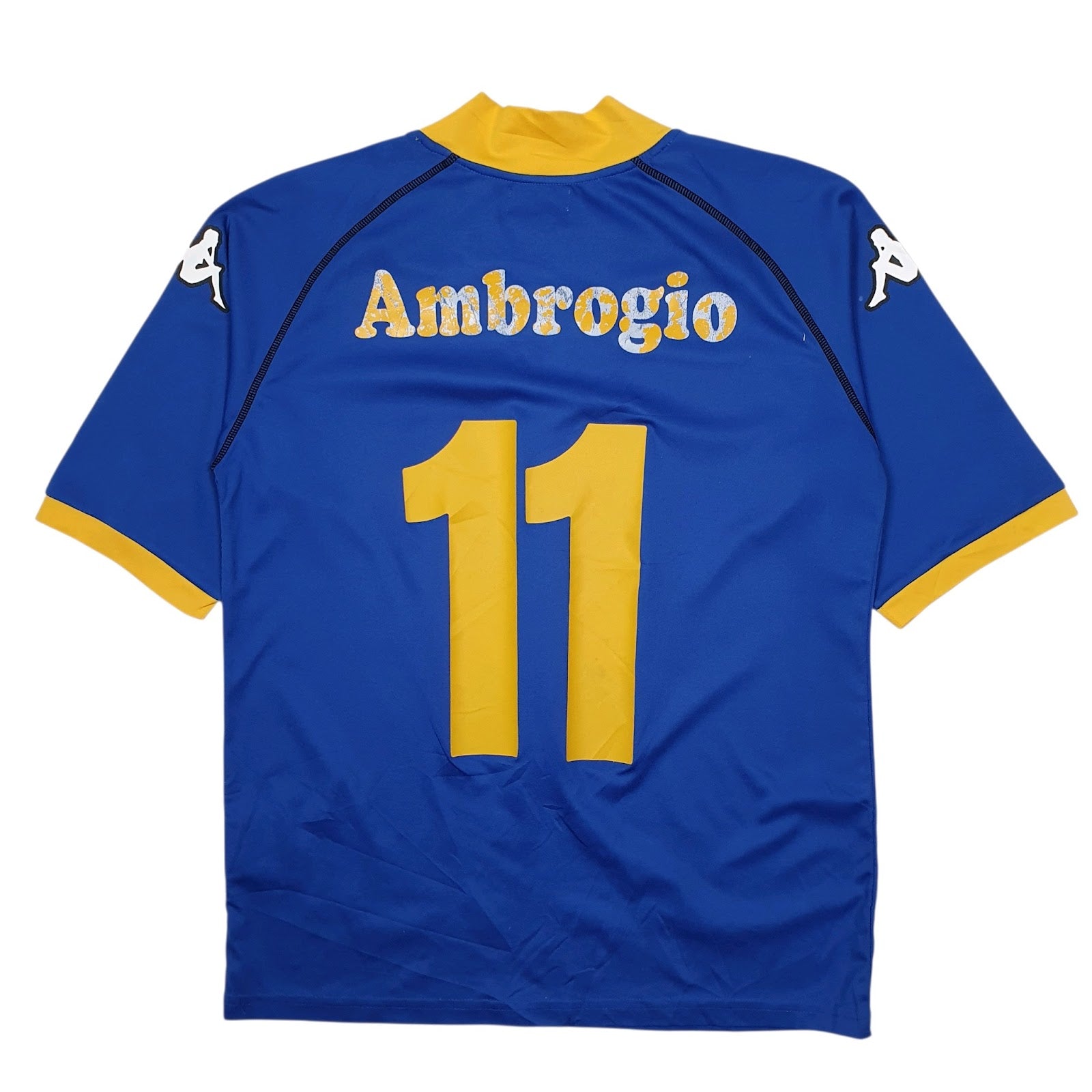 Mens Blue Kappa Football Jersey  T Shirt
