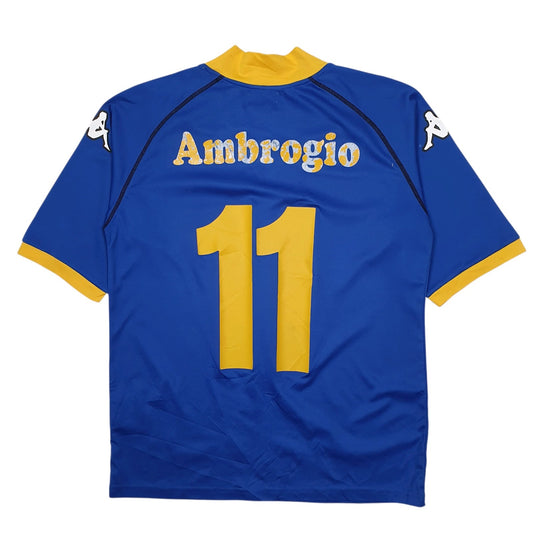 Mens Blue Kappa Football Jersey  T Shirt