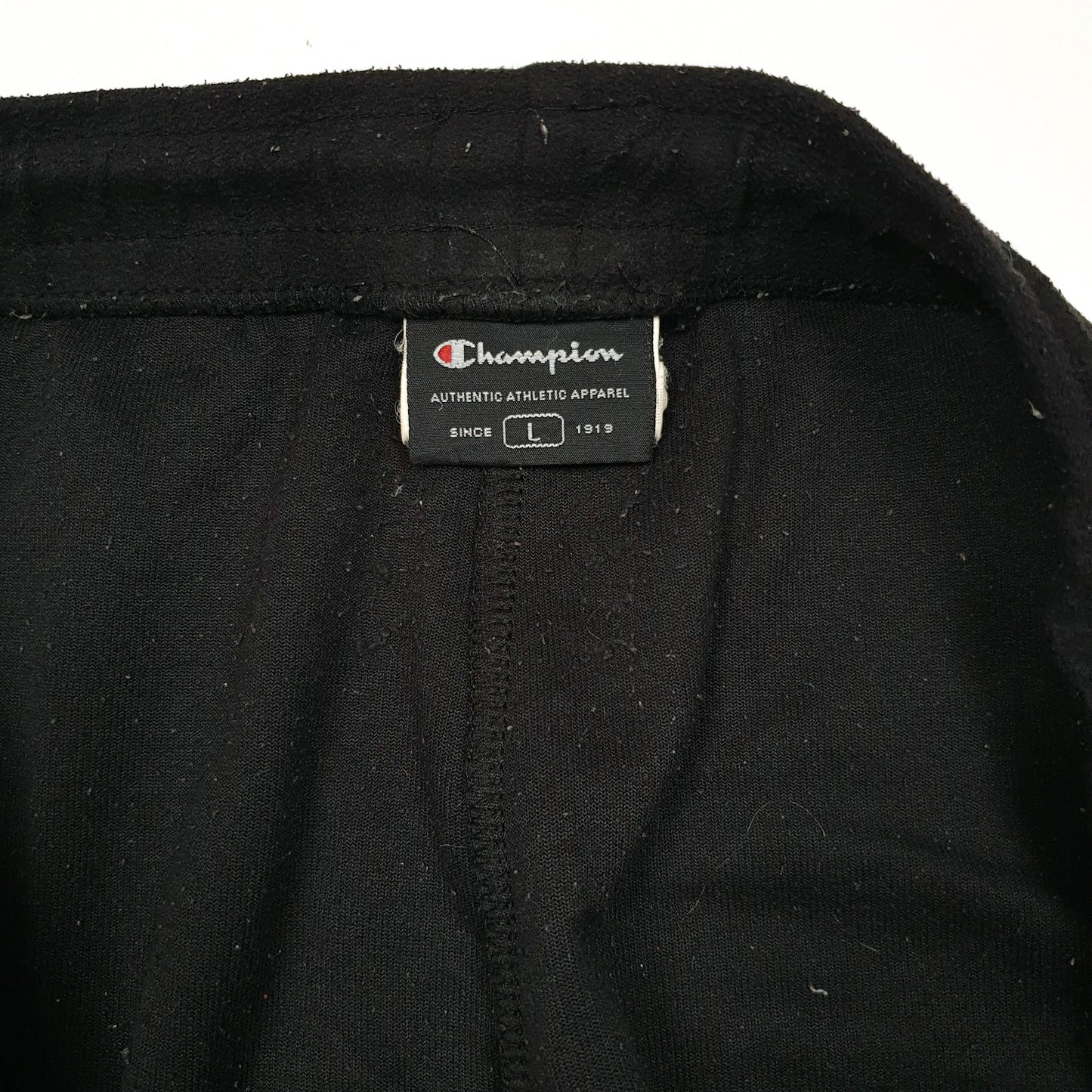 Mens Black Champion Fleece  Trousers