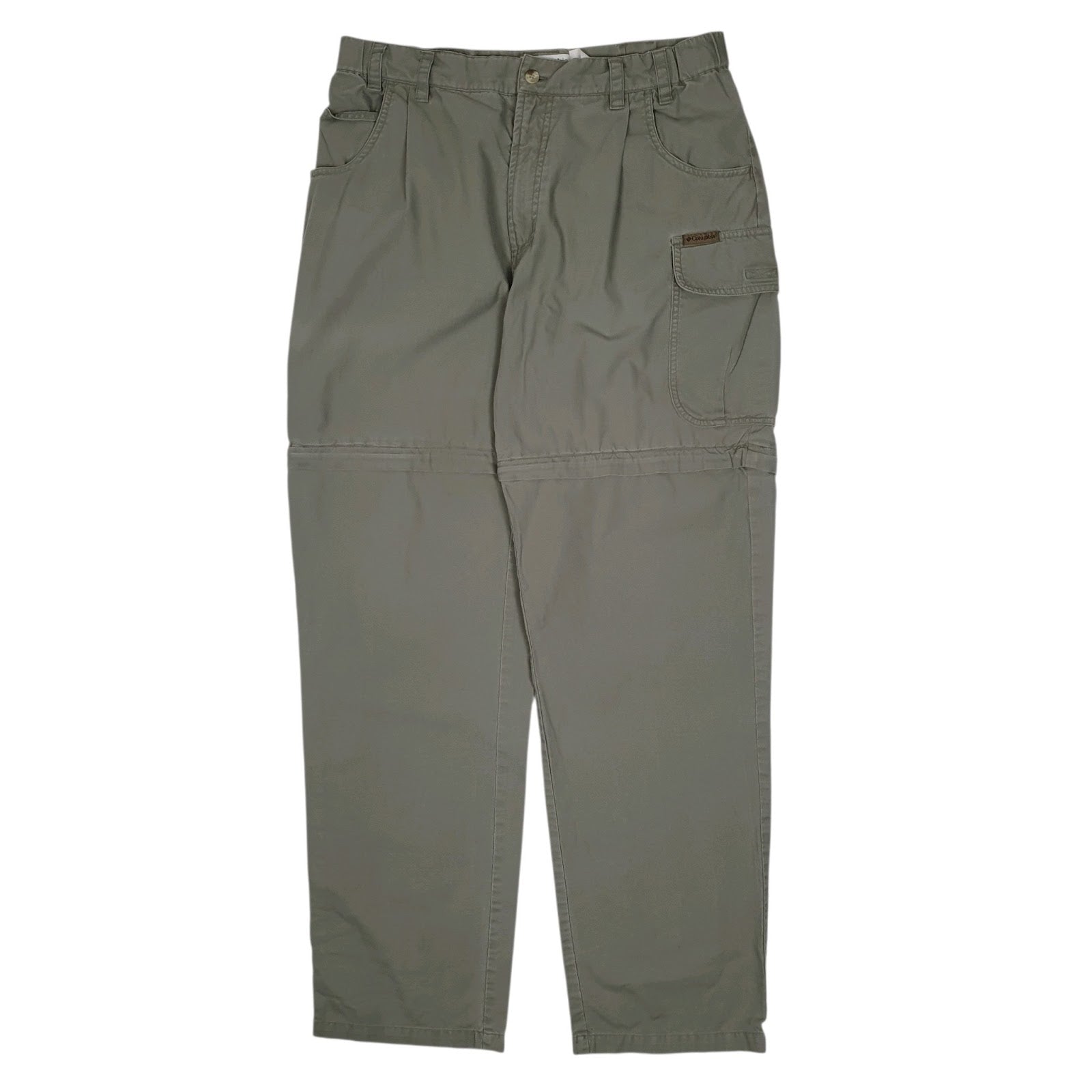 Mens Grey Columbia Sportswear Company Shorts Hiking Cargo Trousers