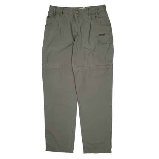 Mens Grey Columbia Sportswear Company Shorts Hiking Cargo Trousers