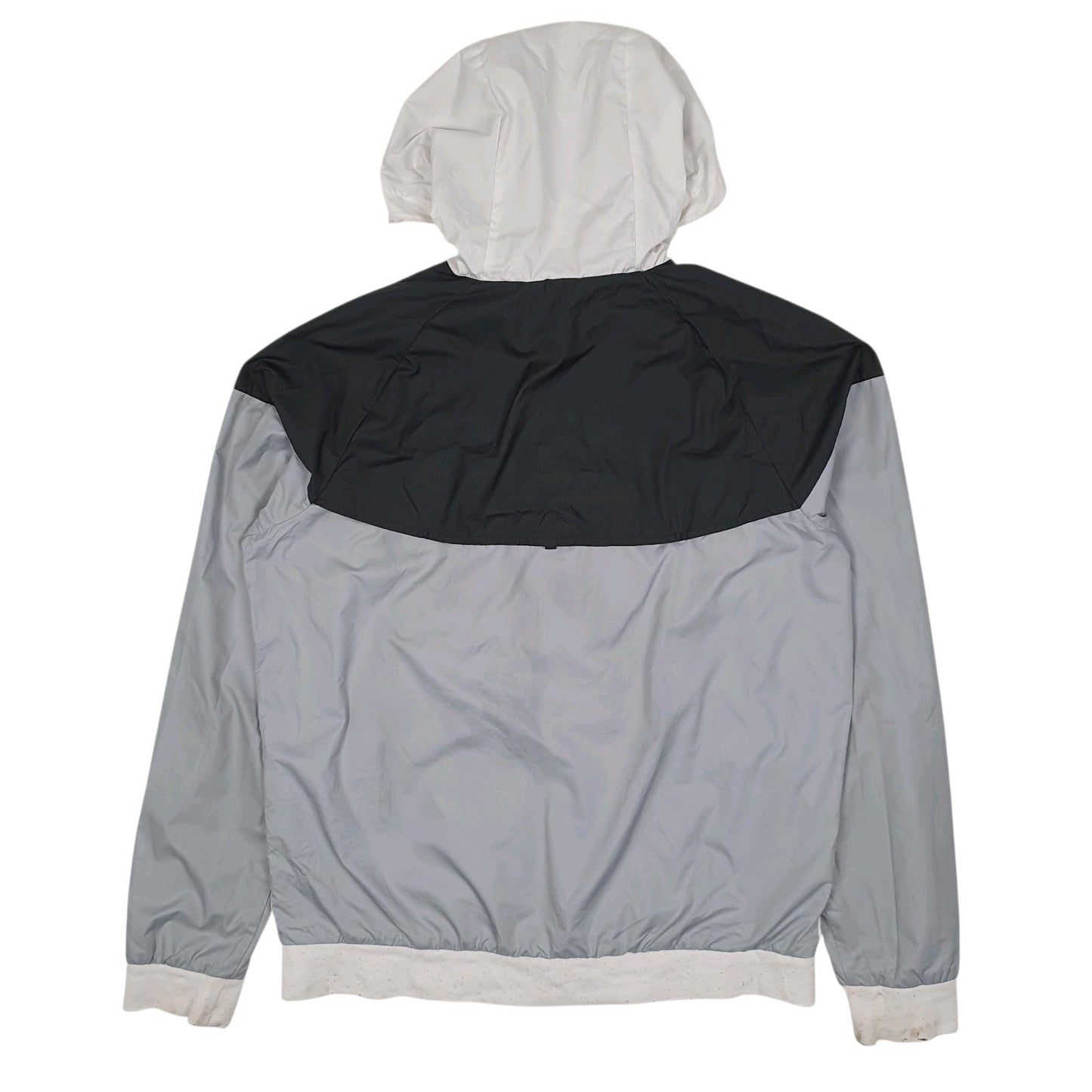 Mens White Nike Windrunner  Coat