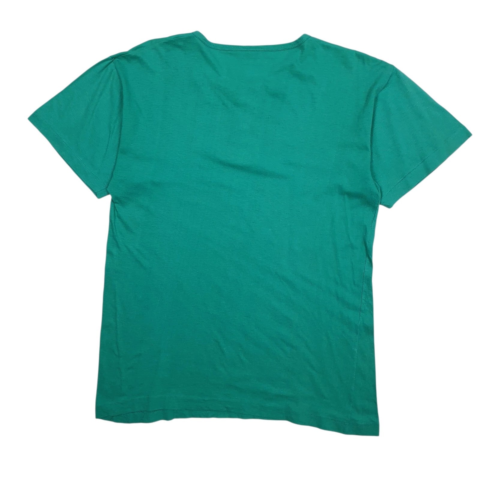 Mens Green Pierre Cardin Henley Vintage 90s  T Shirt