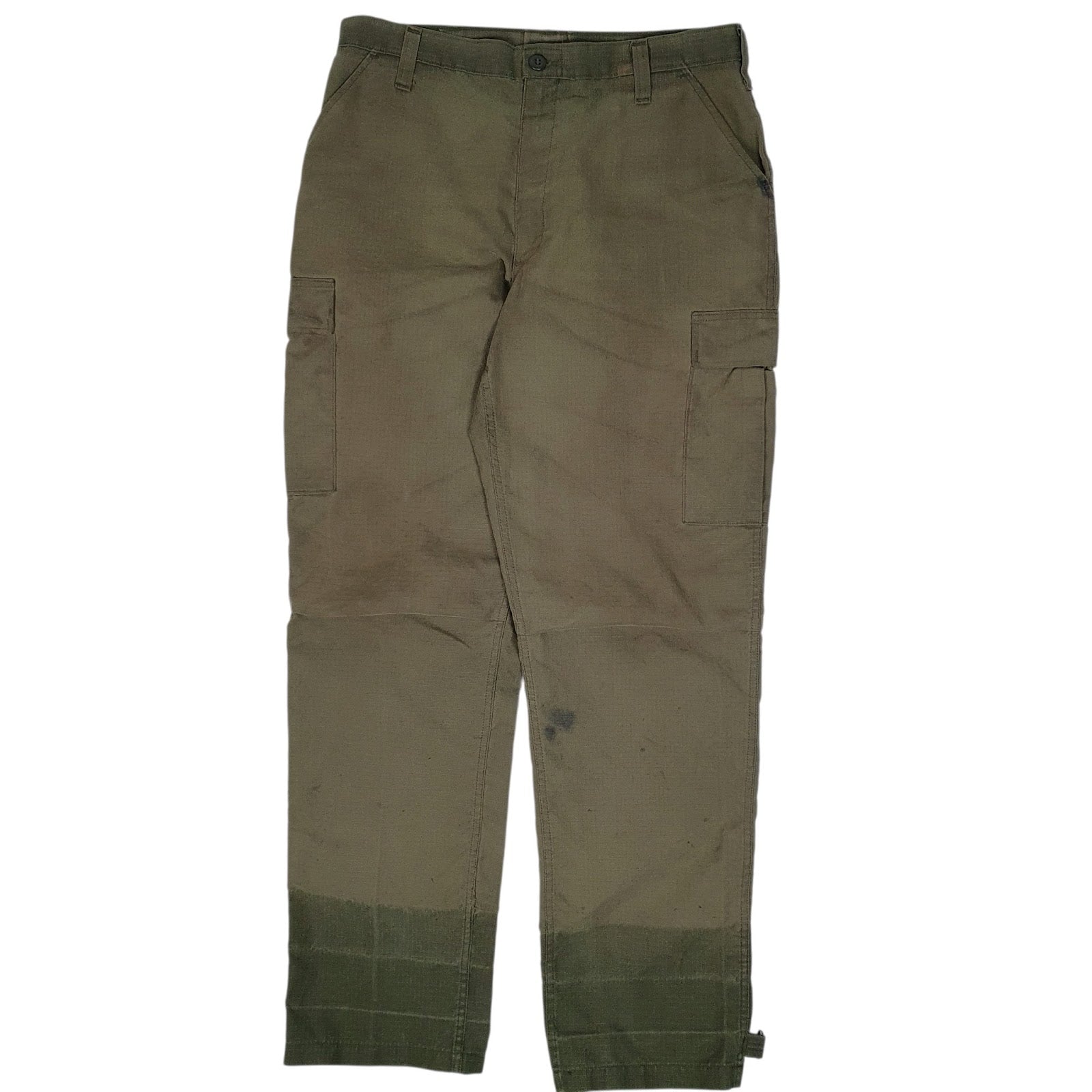Mens Green US Forestry Service  Cargo Trousers