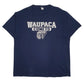 Mens Navy Fruit Of The Loom Waupaca Comets Short Sleeve T Shirt