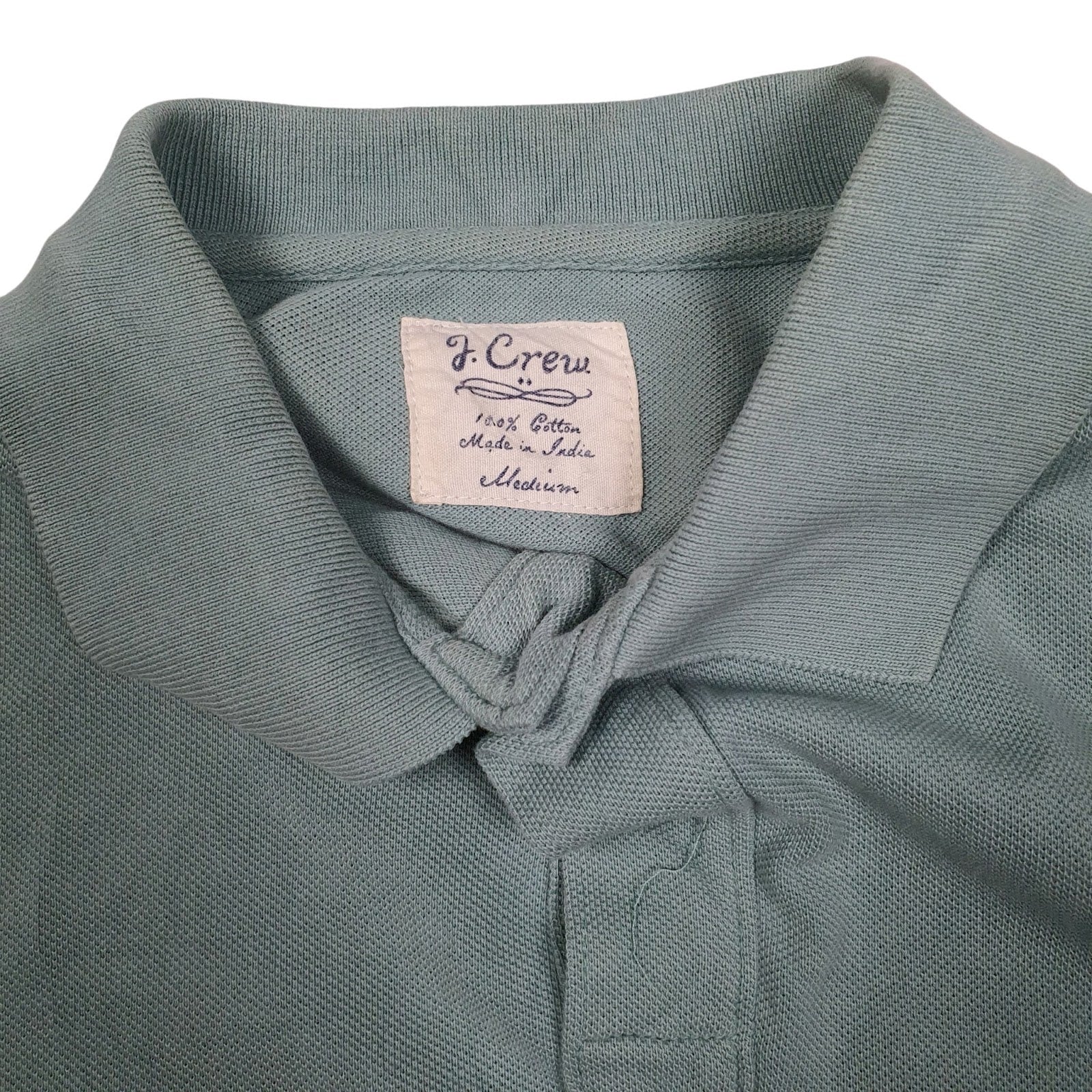 Mens Blue J Crew   Polo Shirt
