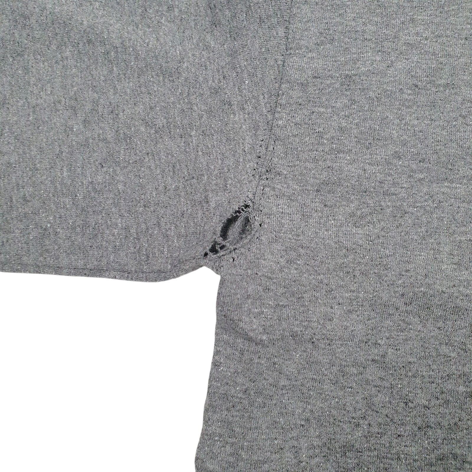 Mens Grey Unbranded New Richmond State Soccer  T Shirt