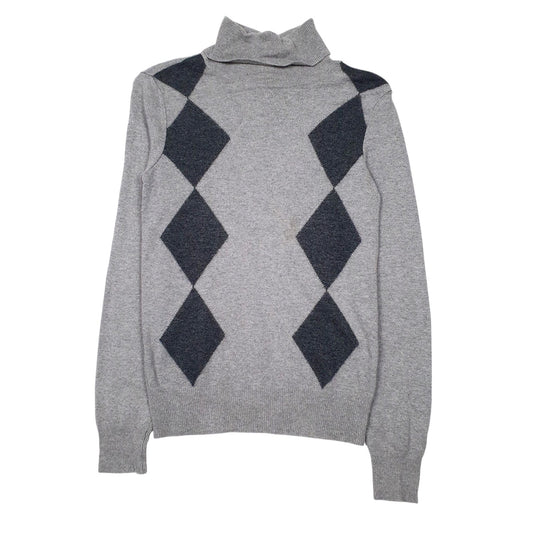 Womens Grey Armani  Crewneck Jumper