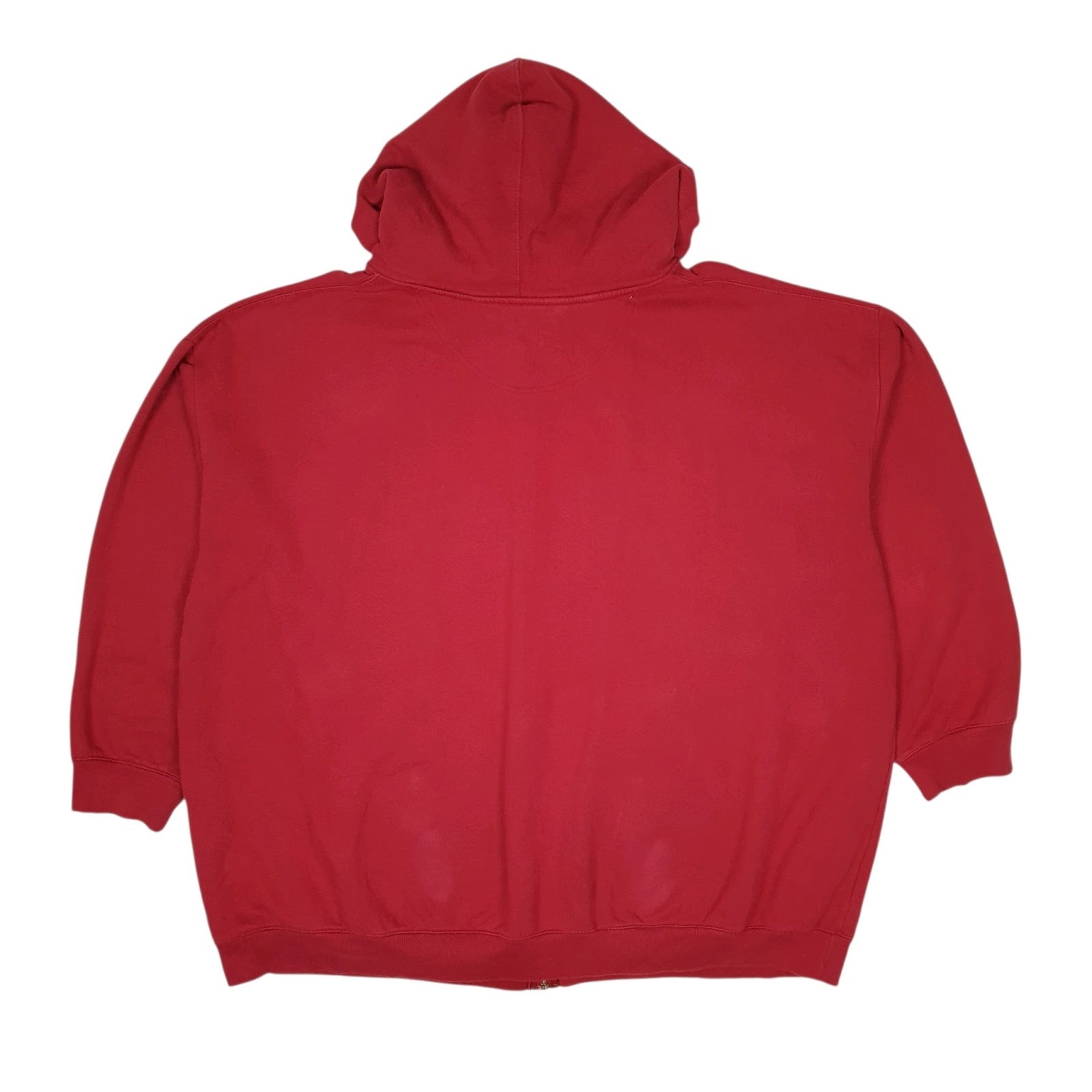 Mens Red Champion Hoodie Full Zip Jumper