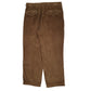 Mens Brown L.L.Bean Double Pleated  Trousers