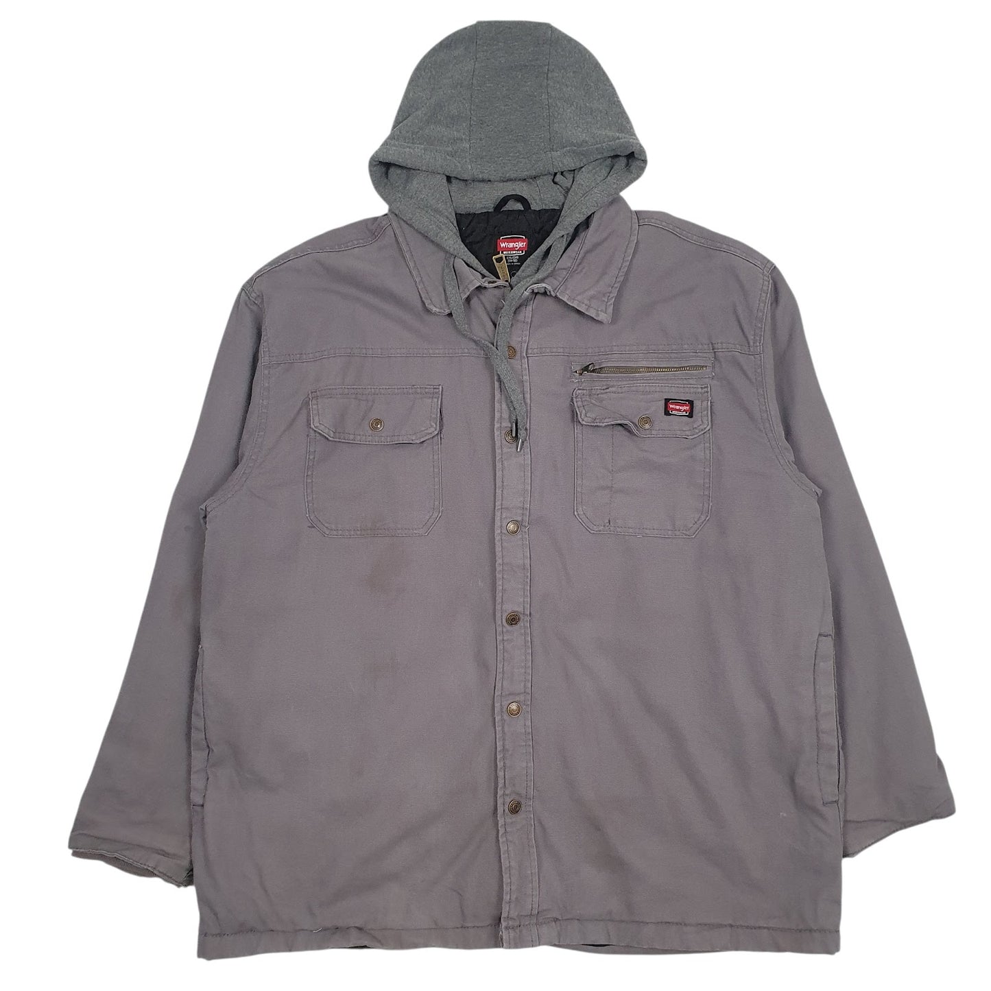 Mens Grey Wrangler   Coat