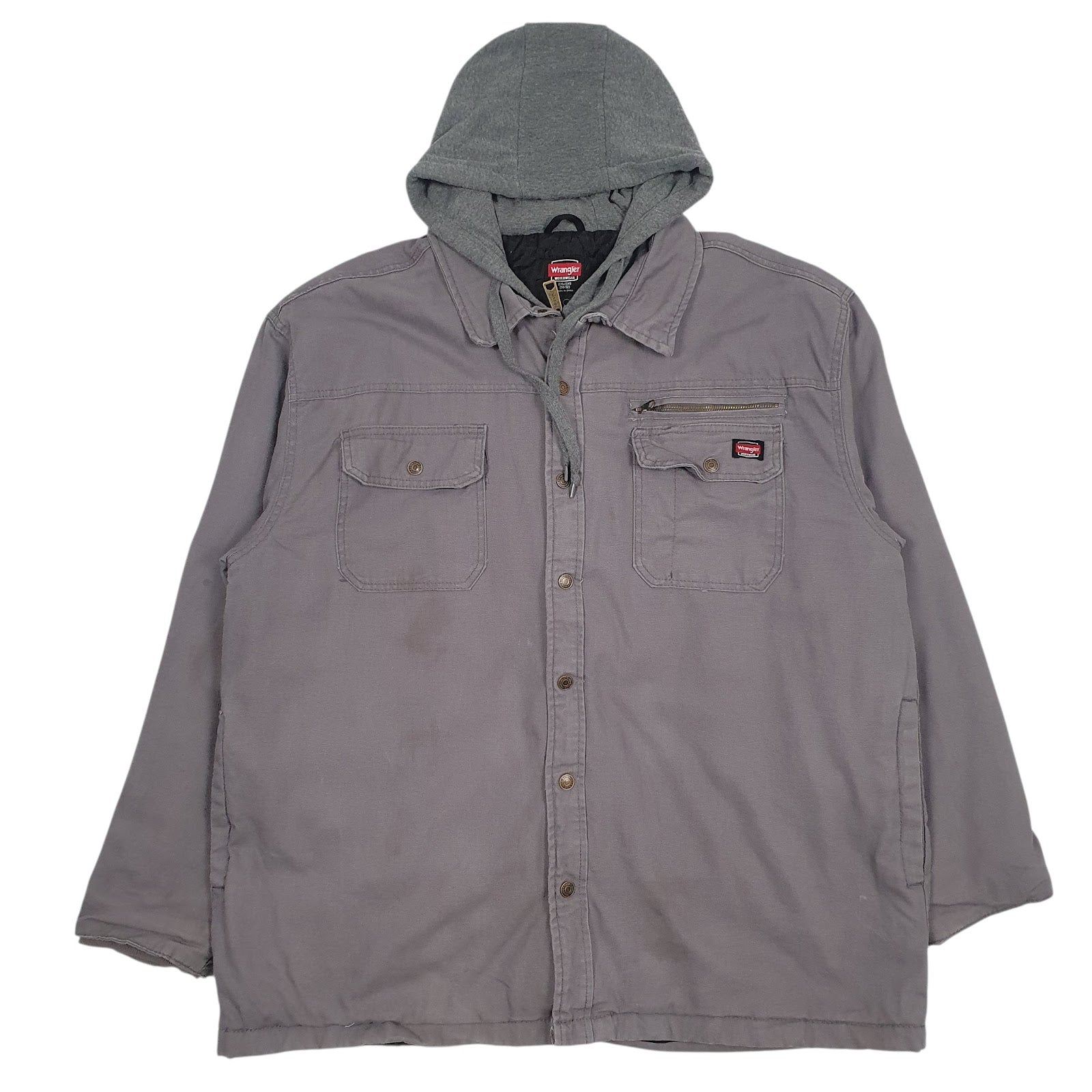 Mens Grey Wrangler   Coat
